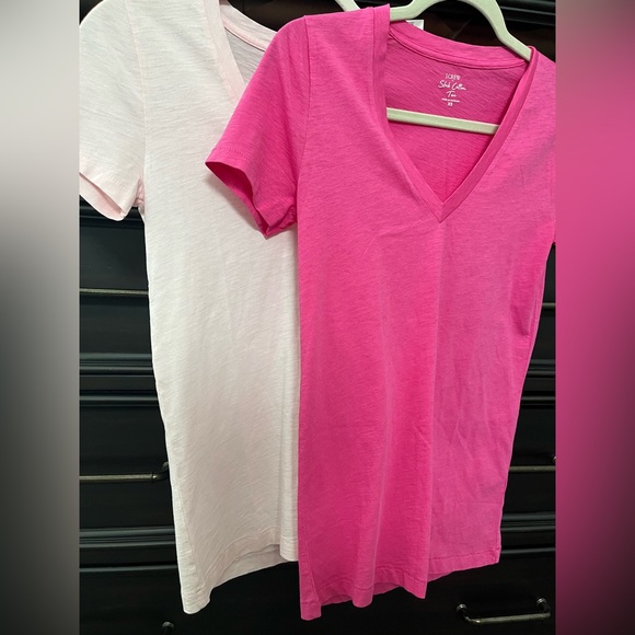 J.CREW slub cotton tee XS - Picture 2 of 9